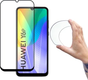 Wozinsky Full Cover Flexi Nano folia szklana szkło hartowane z ramką Huawei Y6p czarny 1