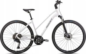 Dviratis Romet Orkan 7 CS D 2025 white-graphite-20" / L (Dydis: 20" / L) 1