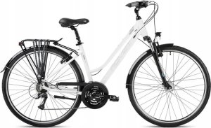 Dviratis Romet Gazela 3 2025 white-silver-18" / M (Dydis: 18" / M) 1