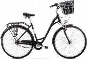 Dviratis Romet Art Deco LUX 2025 black-20" / L (Dydis: 20" / L) 1