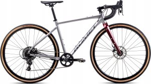 Dviratis Romet Boreas 2 2025 bright graphite-bordo-56 cm / XL (Dydis: 56 cm / XL) 1