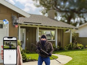 Kamera WIFI IP Zewnętrzna Obrotowa 8MPx 4K ULTRA HD 2160p Grafitowa Czarna [GREAT-8] 10