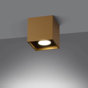 Sollux Plafon QUAD 1 złoty LIGHTING 2