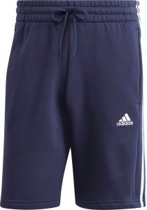Spodenki męskie adidas Essentials Fleece 3-Stripes Shorts granatowe IJ6484 XL 1