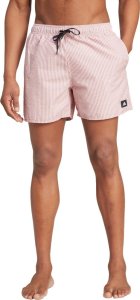 Spodenki kąpielowe męskie adidas Stripey Classics Length różowe IX9677 S 1