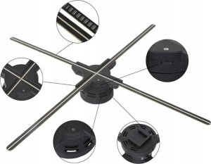 Bilstein Projektor z Hologramem 3D 624 LED - Rozmiar 520x520 mm Braders 4