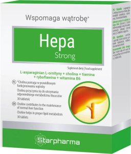 Hepa Strong 30 tabletek Starpharma 1