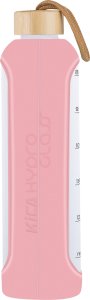 Krups Butelka szklana KiCA Hydro Glass 1000 ml - różowa. 2