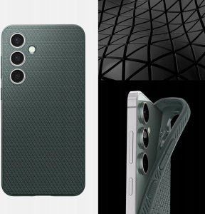 Etui Spigen Liquid Air do Samsung Galaxy  S25 zielony 4