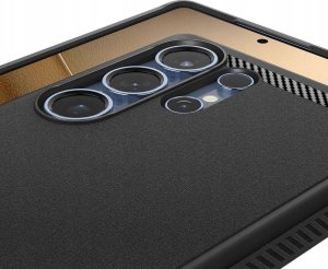 Etui Spigen Rugged Armor Mag MagSafe do   Samsung Galaxy S25 Ultra czarny matowy 5