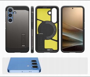 Spigen Etui Tough Armor MagSafe do  Samsung Galaxy S25+ szare 14