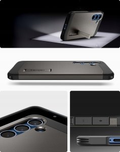 Spigen Etui Tough Armor MagSafe do  Samsung Galaxy S25+ szare 16