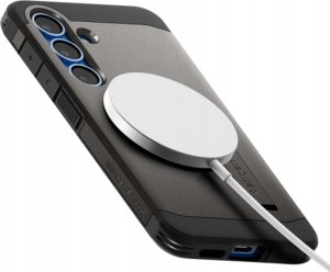 Spigen Etui Tough Armor MagSafe do  Samsung Galaxy S25+ szare 8