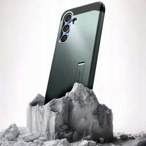 Spigen Etui Tough Armor MagSafe do Samsung Galaxy S25 zielony 6