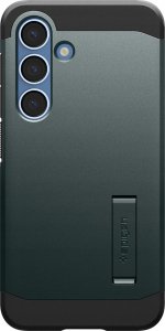 Spigen Etui Tough Armor MagSafe do Samsung Galaxy S25 zielony 8