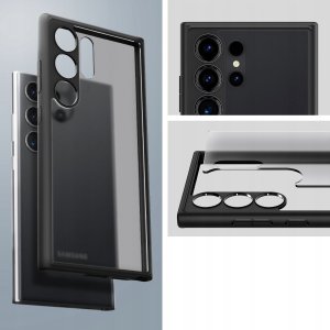 Etui Spigen Ultra Hybrid do Samsung       Galaxy S25 Ultra czarny 3
