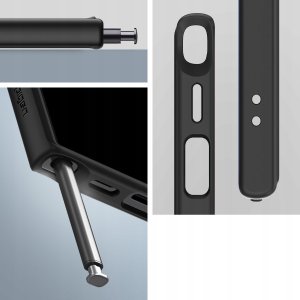 Etui Spigen Ultra Hybrid do Samsung       Galaxy S25 Ultra czarny 4