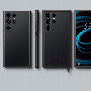 Etui Spigen Ultra Hybrid do Samsung       Galaxy S25 Ultra czarny 6