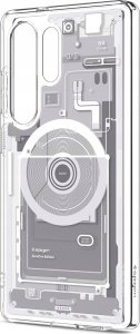 Spigen Etui Ultra Hybrid Mag MagSafe do Samsung Galaxy S25 Ultra biały 6