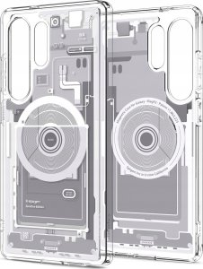 Spigen Etui Ultra Hybrid Mag MagSafe do Samsung Galaxy S25 Ultra biały 10