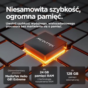 Smartfon Motorola Moto G15 8/128GB Pomarańczowy  (PB6E0015PL) 9