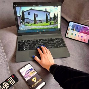 Zewnętrzna Kamera WIFI Obrotowa 8MPx ŚLEDZENIE ~360 stopni UHD NAGRANIA SD [V-7 Elegant Black] 3