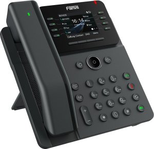 Fanvil V62 Pro, Medium-Level Dual Gigabit PoE IP Phone / SIP / POE / Gigabit / USB-Port 2