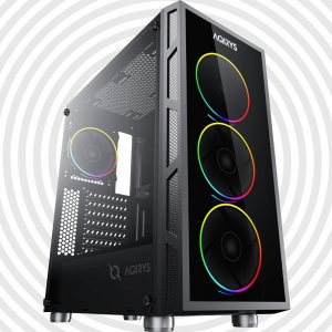 AQIRYS Obudowa do komputera ANTARES ARGB black 2