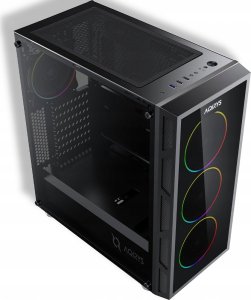 AQIRYS Obudowa do komputera ANTARES ARGB black 3