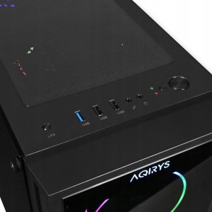 AQIRYS Obudowa do komputera ANTARES ARGB black 6