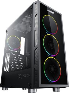 AQIRYS Obudowa do komputera ANTARES ARGB black 7