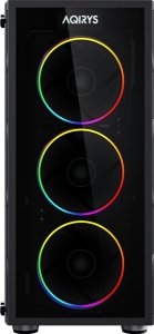 AQIRYS Obudowa do komputera ANTARES ARGB black 8