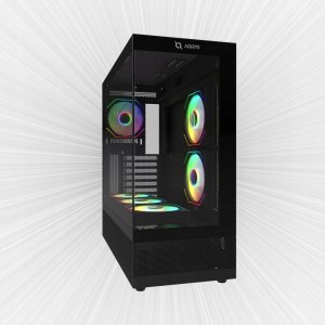 AQIRYS Obudowa do komputera ANTLIA black 2