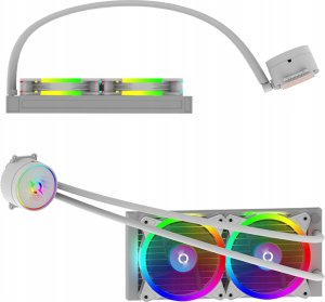 AQIRYS Chłodzenie do procesora AiO AQUARIUS 240 white 4