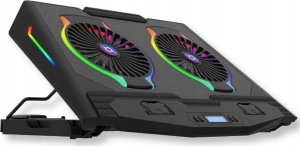 Podstawka chłodząca AQIRYS Pluto 17" czarna 3