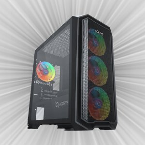 AQIRYS Obudowa do komputera WEZEN black 2