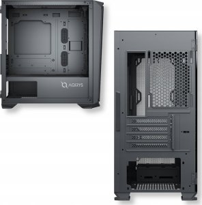 AQIRYS Obudowa do komputera WEZEN black 4