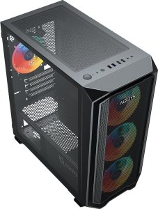 AQIRYS Obudowa do komputera WEZEN black 8