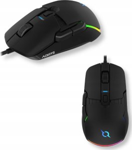 AQIRYS Myszka przewodowa LYNX black 3