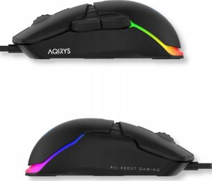 AQIRYS Myszka przewodowa LYNX black 5