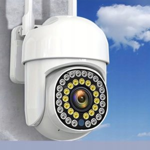 Kamera zewnętrzna WIFI Bezprzewodowa 5mpx Śledzenie APLIKACJI ZOOM MIKROFON [SIMPLY 5] 11