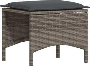 vidaXL 4-częściowy zestaw ogrodowy z poduszkami w kształcie litery L 8