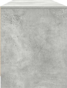 vidaXL Szafka RTV Beton Szary 188,5x41x50 cm Drewno klejone 7