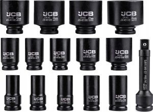 Zestaw nasadek udarowych głębokich 3/4" 14el. (6-kątnych) (17-65mm) 5