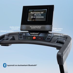 Bieżnia elektryczna NordicTrack T10 z wyświetlaczem 3