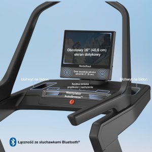 Bieżnia elektryczna X16 NordicTrack z wyświetlaczem 2