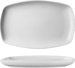 Serwis obiadowy Salerno, porcelana, dla 12 osób, 100 elementów - biały 5