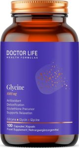 DOCTOR LIFE_Glycine 1000mg suplement diety 100 kapsułek 1