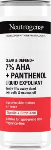 Neutrogena NEUTROGENA_Clear &amp; Defend+ Liquid Exfoliant Peeling peeling do twarzy 125ml 2