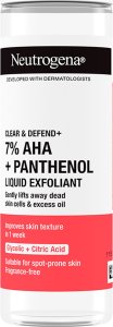 Neutrogena NEUTROGENA_Clear &amp; Defend+ Liquid Exfoliant Peeling peeling do twarzy 125ml 6